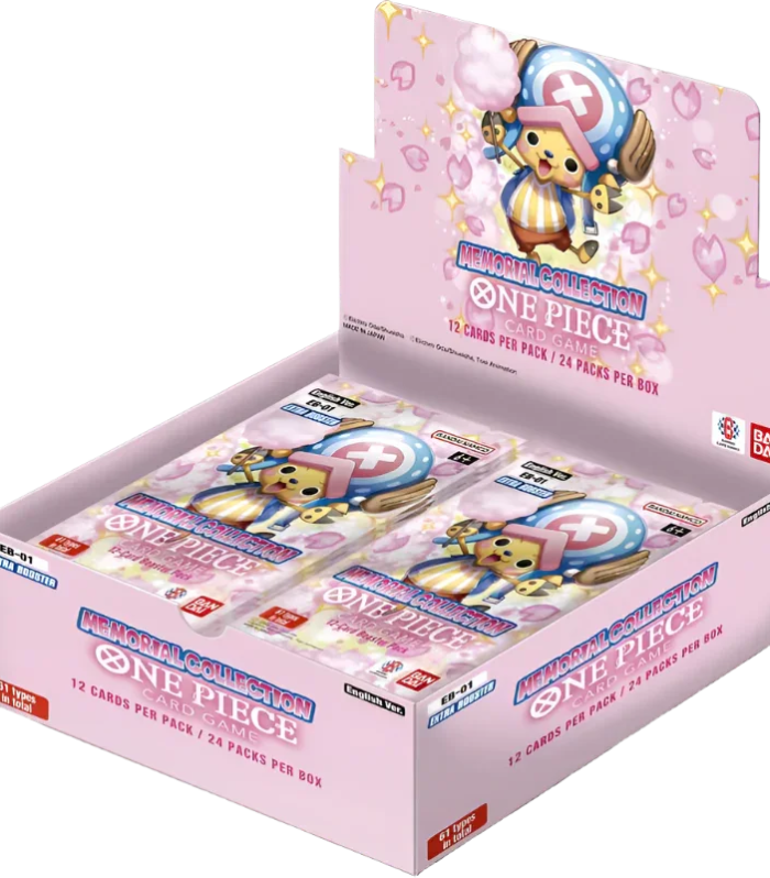 One Piece TCG - Memorial Collection (EB-01) - Booster Box (24x Packs)