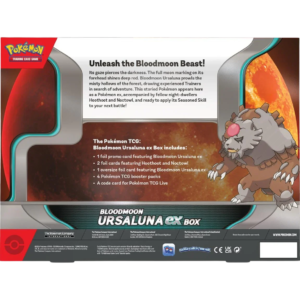 Pokemon TCG - Scarlet & Violet - Bloodmoon Ursaluna ex Collection Box, image 2