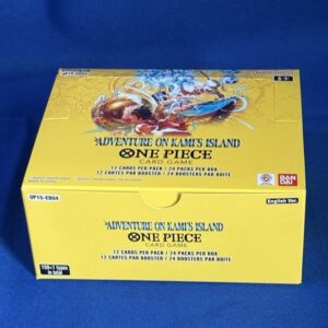 One piece 15 English cards Case