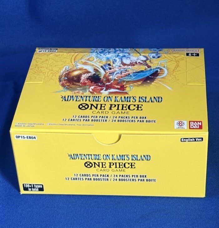 One piece 15 English cards Case