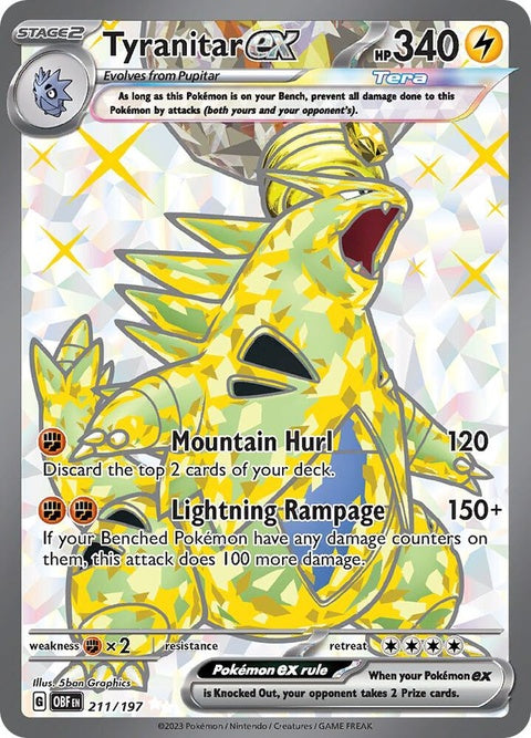 Tyranitar Ex (211)
