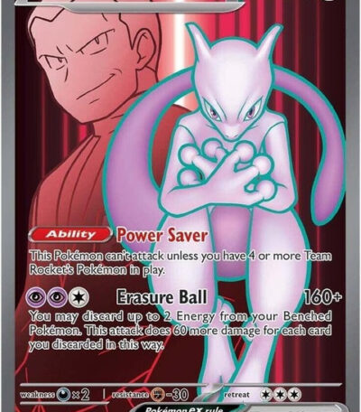 Team Rocket's Mewtwo Ex (213)