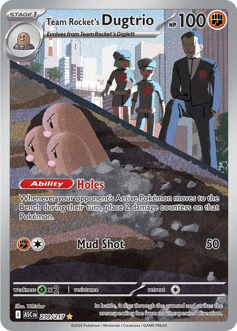 Team Rocket's Dugtrio (239)
