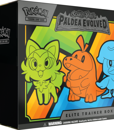 Scarlet and Violet Paldea Evolved Elite Trainer Box Case