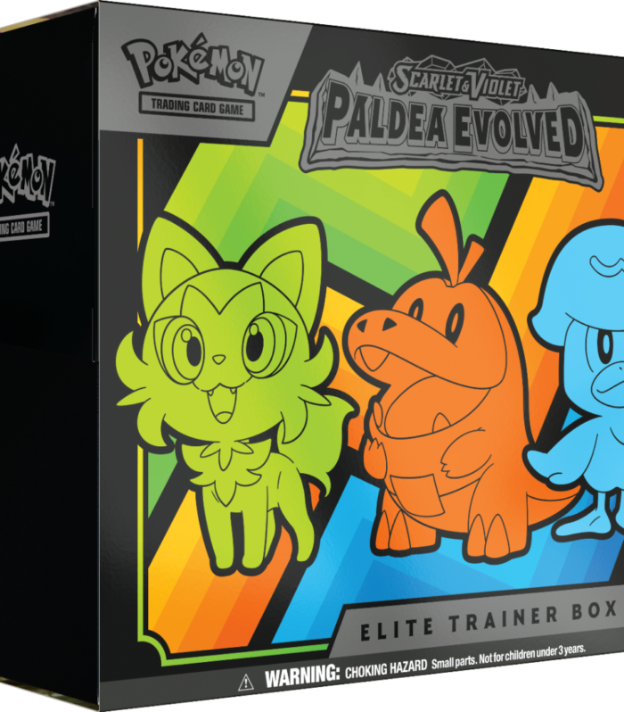 Scarlet and Violet Paldea Evolved Elite Trainer Box Case