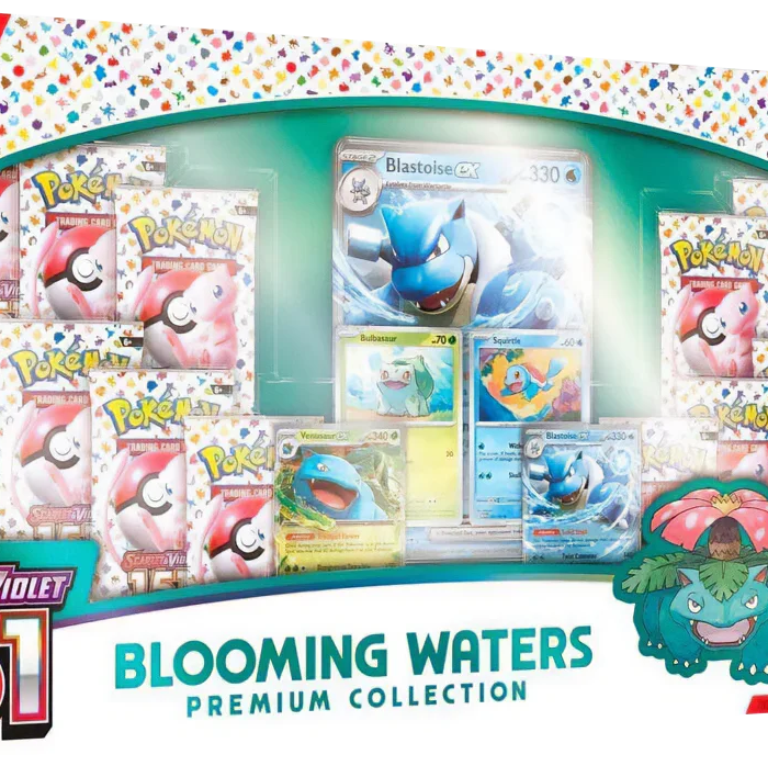 Pokemon TCG - Scarlet & Violet - 151 - Blooming Waters Premium Collection Box