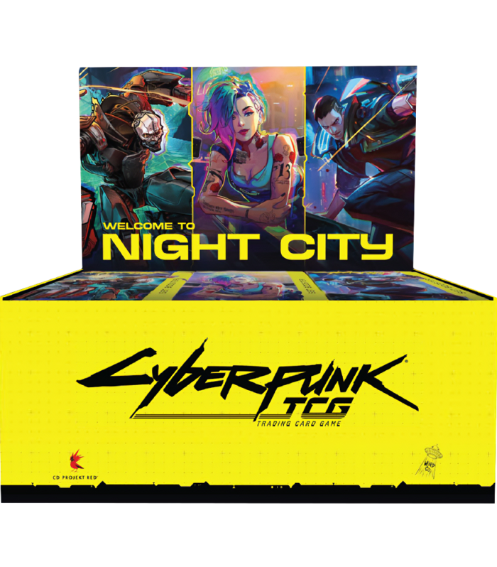 Cyberpunk TCG - Set 01 - Welcome to Night City - Booster Box (24x Packs)