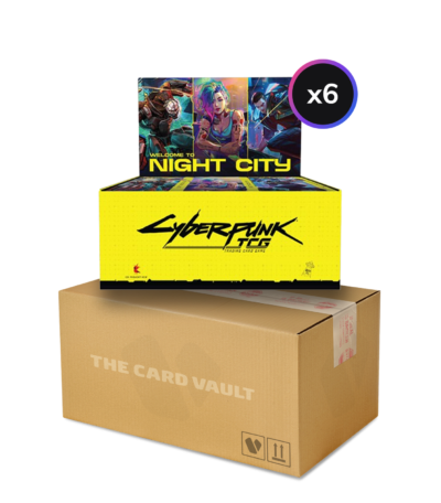 Cyberpunk TCG - Set 01 - Welcome to Night City - Display Case (6x Booster Boxes)