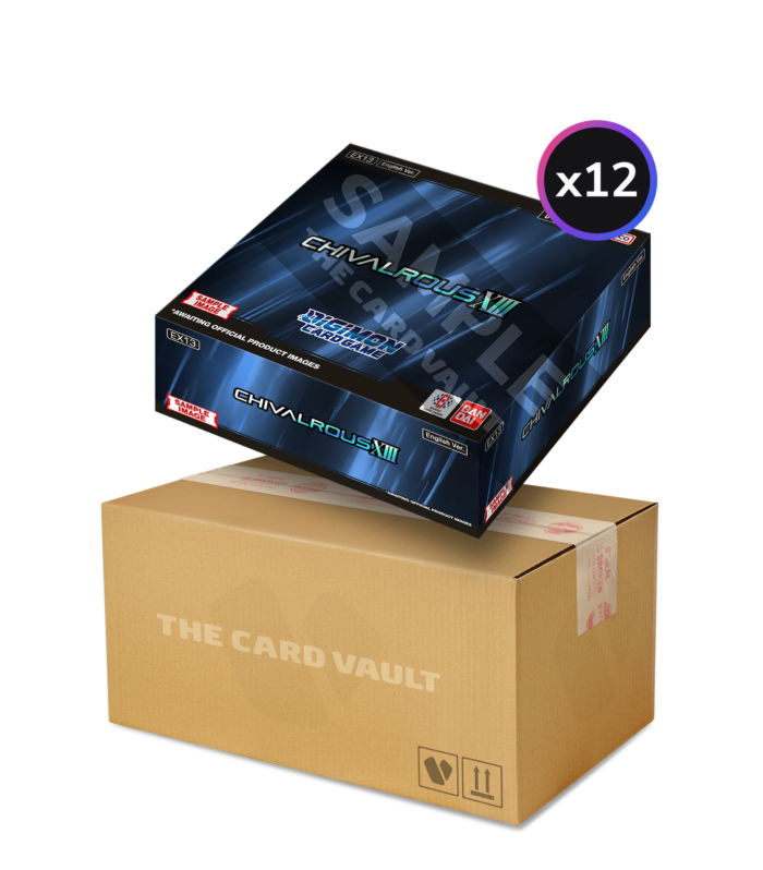 Digimon Card Game - Chivalrous XIII (EX13) - Display Case (12x Booster Boxes)