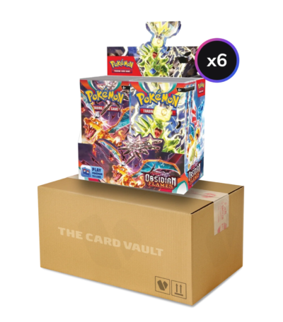 Pokemon TCG - Scarlet & Violet - Obsidian Flames - Display Case (6x Booster Boxes)
