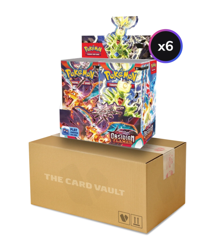 Pokemon TCG - Scarlet & Violet - Obsidian Flames - Display Case (6x Booster Boxes)