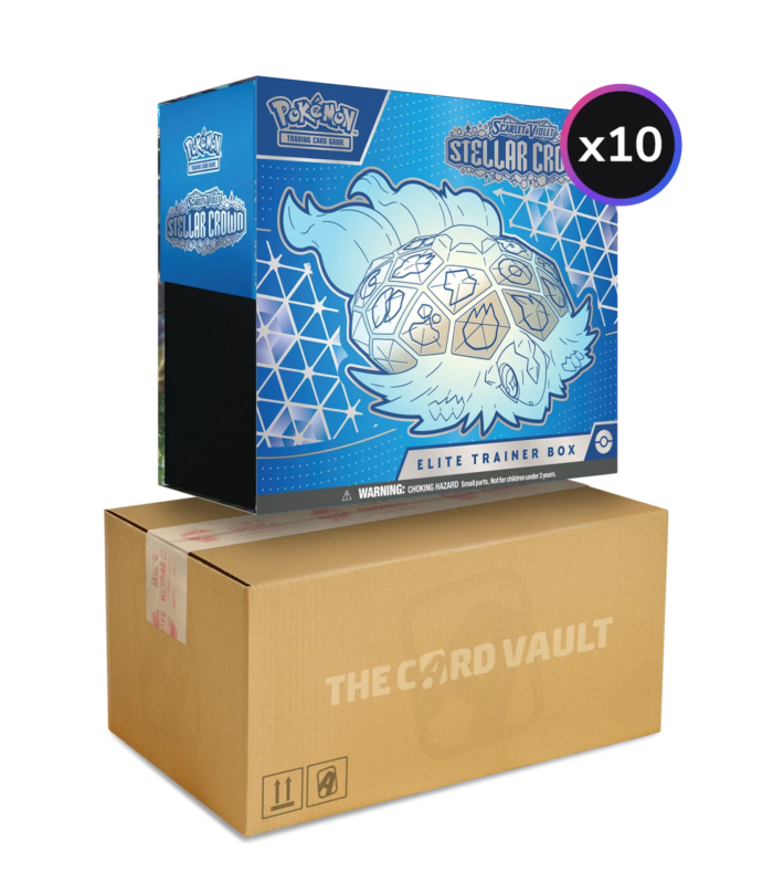 Pokemon TCG - Scarlet & Violet - Stellar Crown - Display Case (10x Elite Trainer Boxes)