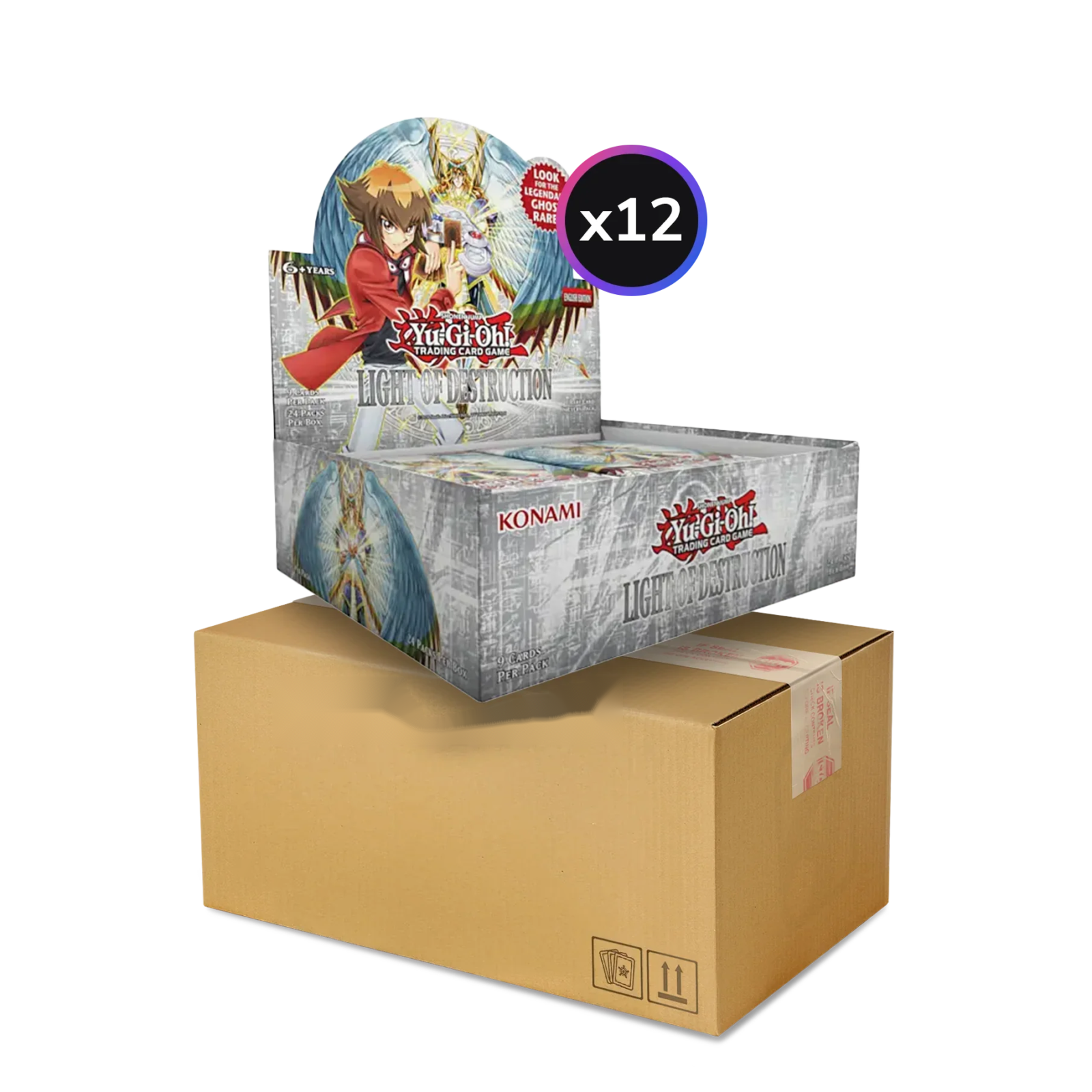 Display-Case_Yu-Gi-Oh_BB_Light-of-Destruction-scaled-1 Yu-Gi-Oh! - Light Of Destruction - Display Case (12 Booster Boxes) - Unlimited Reprint