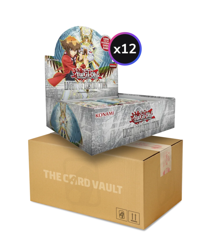 Yu-Gi-Oh! - Light Of Destruction - Display Case (12 Booster Boxes) - Unlimited Reprint