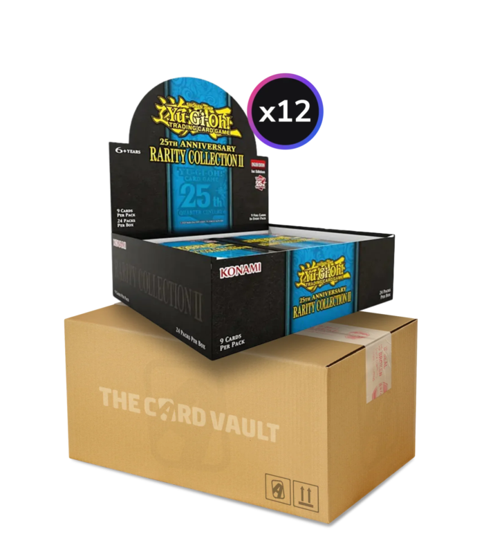 Yu-Gi-Oh! - 25th Anniversary Rarity Collection 2 - Display Case (12x Booster Boxes)
