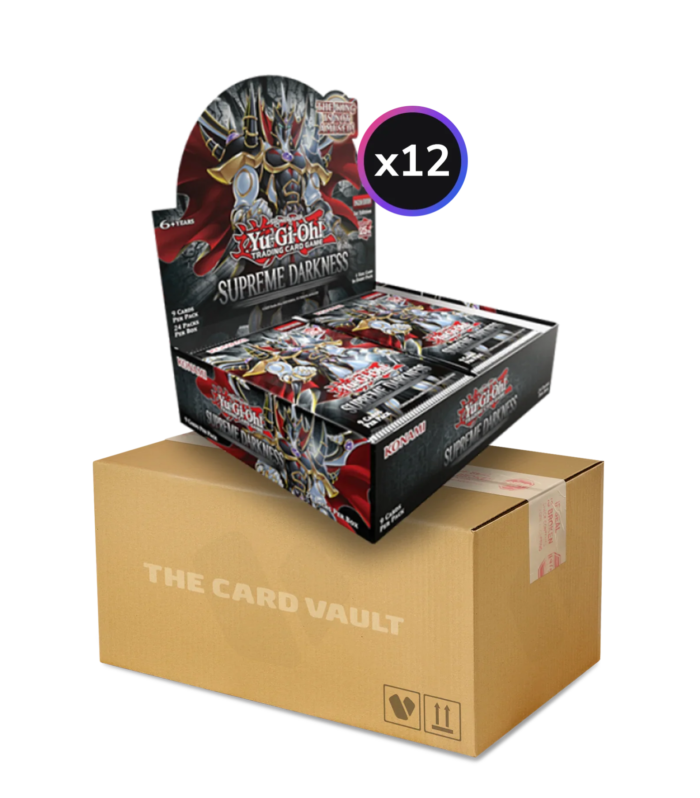 Yu-Gi-Oh! - Supreme Darkness - Display Case (12x Booster Boxes) (1st Edition)