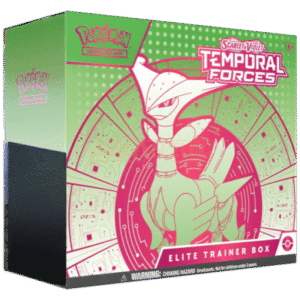 Pokemon TCG - Scarlet & Violet - Temporal Forces - Elite Trainer Box (Iron Leaves) - Case