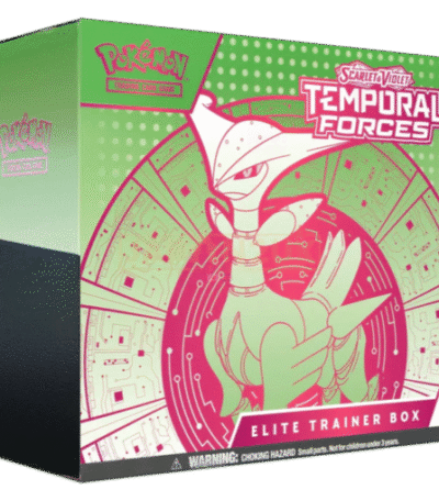 Pokemon TCG - Scarlet & Violet - Temporal Forces - Elite Trainer Box (Iron Leaves) - Case