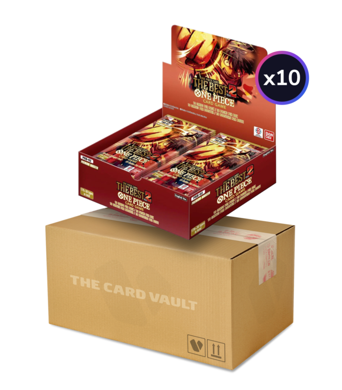 One Piece TCG - One Piece Card The Best Vol.2 (PRB-02) - Display Case (10x Boxes)