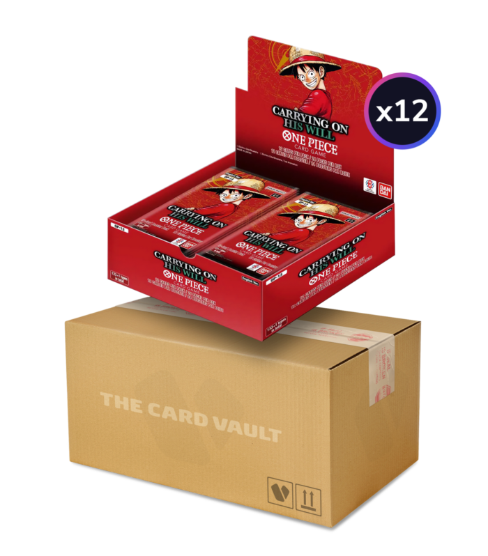One Piece TCG - Carrying On His Will (OP-13) - Display Case (12x Booster Boxes)