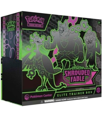 Pokémon TCG Scarlet & Violet – Shrouded Fable Elite Trainer Box (Case)