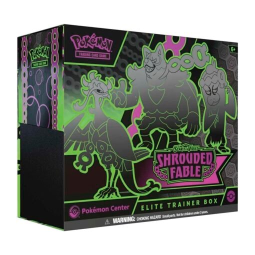 Pokémon TCG Scarlet & Violet – Shrouded Fable Elite Trainer Box (Case)