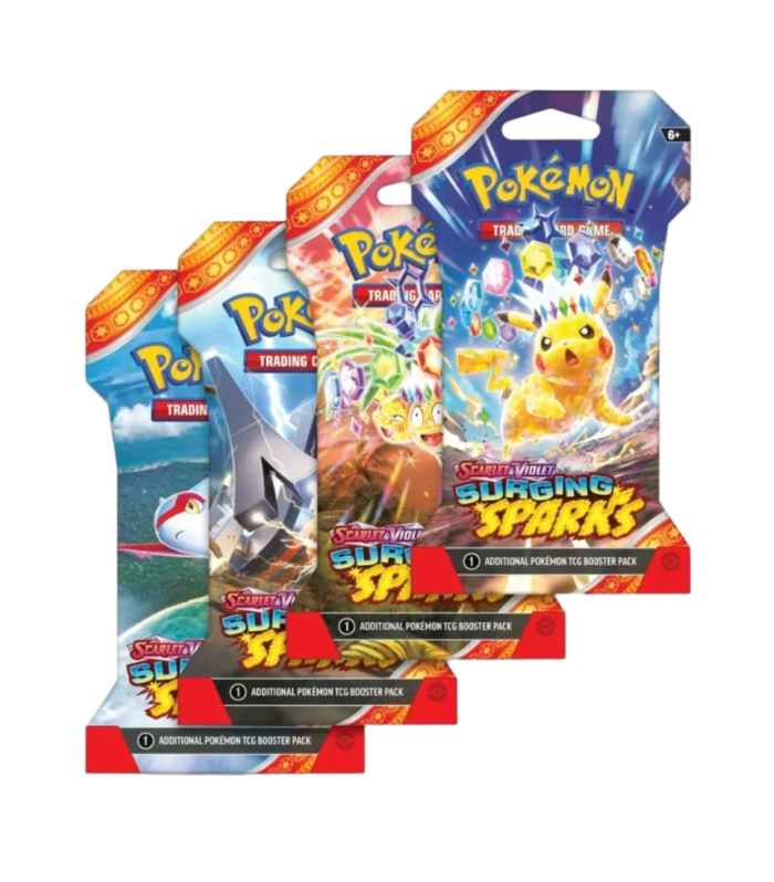 Pokemon TCG - Scarlet & Violet - Surging Sparks - Sleeved Booster Pack
