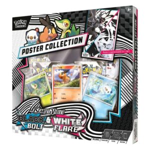 Pokemon TCG - Scarlet & Violet - Black Bolt & White Flare - Unova Poster Collection, image 2