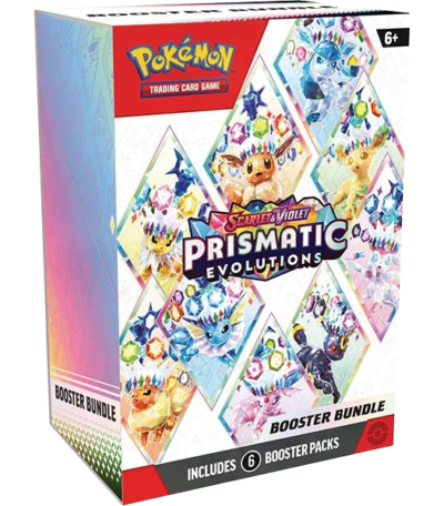 Pokemon TCG - Scarlet & Violet - Prismatic Evolutions - Booster Bundle