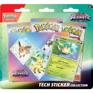 Pokemon TCG - Scarlet & Violet - Prismatic Evolutions - Tech Sticker Collection, image 2