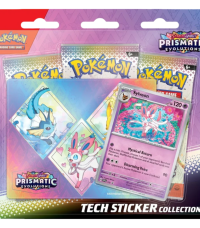 Pokemon TCG - Scarlet & Violet - Prismatic Evolutions - Tech Sticker Collection