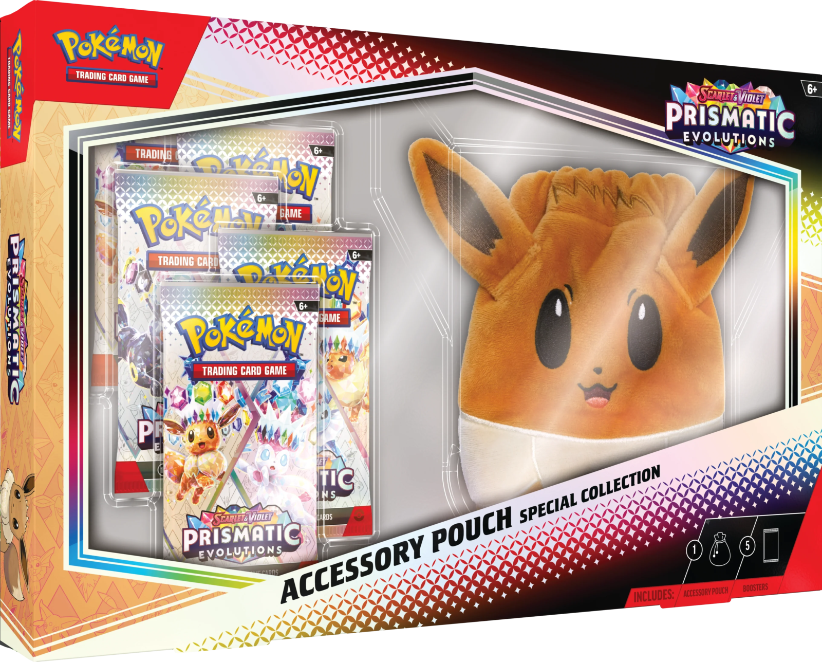 Pokemon TCG - Scarlet & Violet - Prismatic Evolutions - Accessory Pouch Special Collection