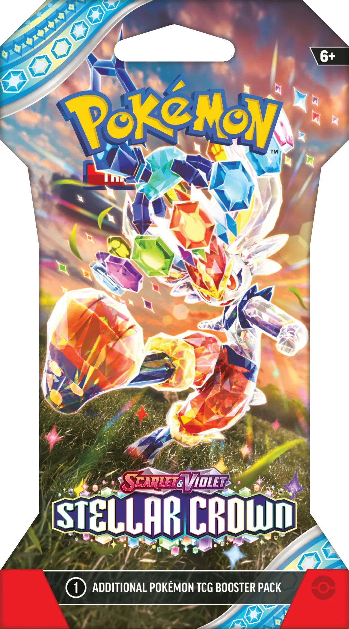 Pokemon TCG - Scarlet & Violet - Stellar Crown - Sleeved Booster Pack, image 5