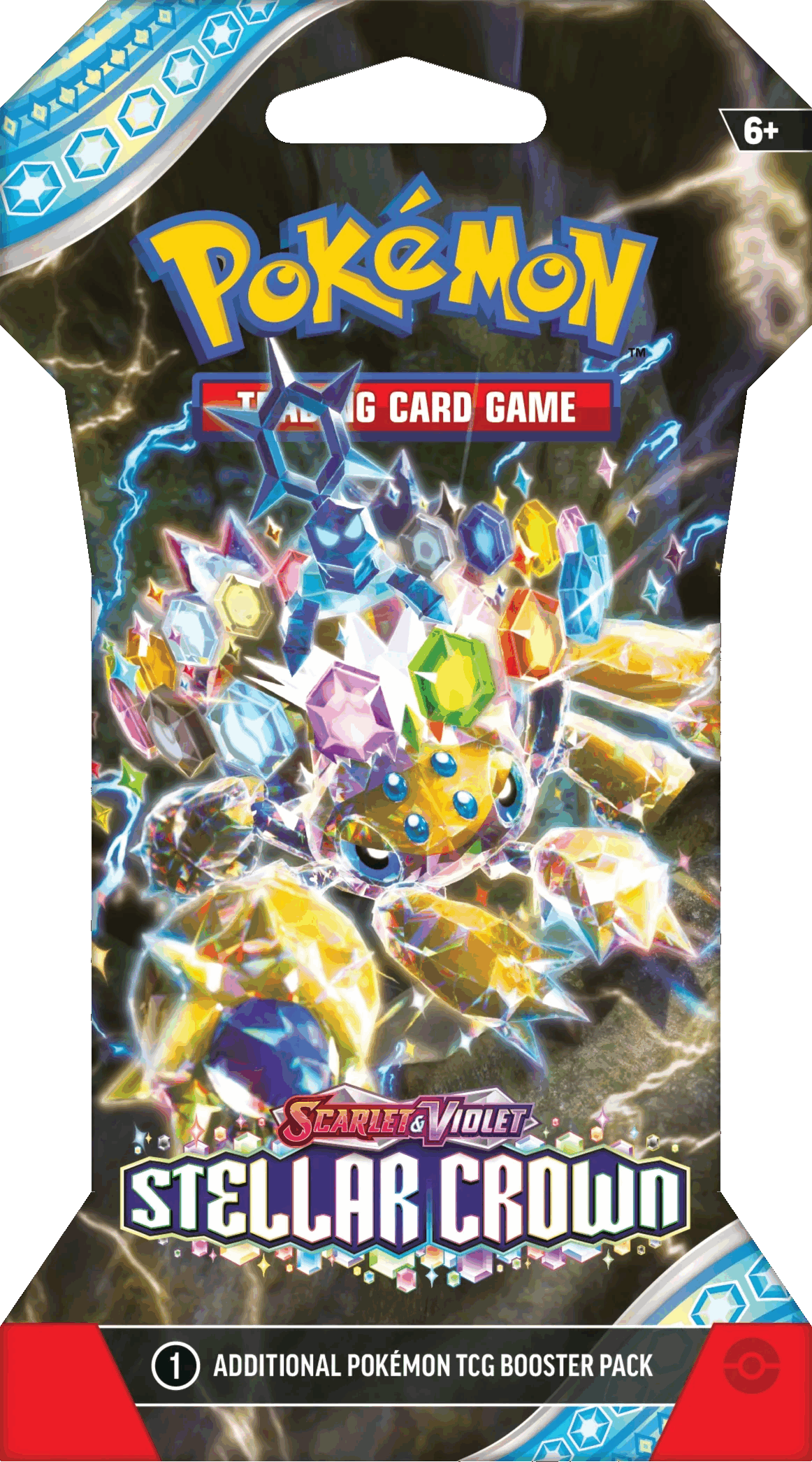 Pokemon TCG - Scarlet & Violet - Stellar Crown - Sleeved Booster Pack, image 4