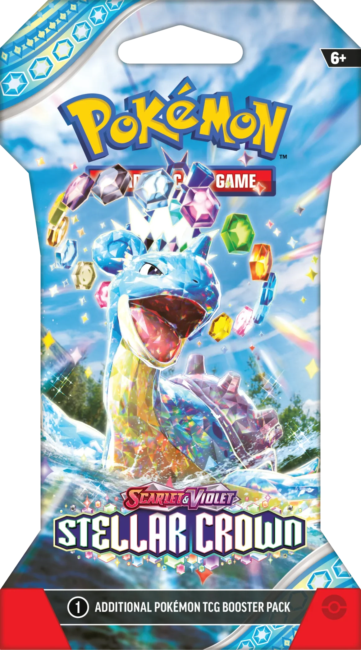 Pokemon TCG - Scarlet & Violet - Stellar Crown - Sleeved Booster Pack, image 3