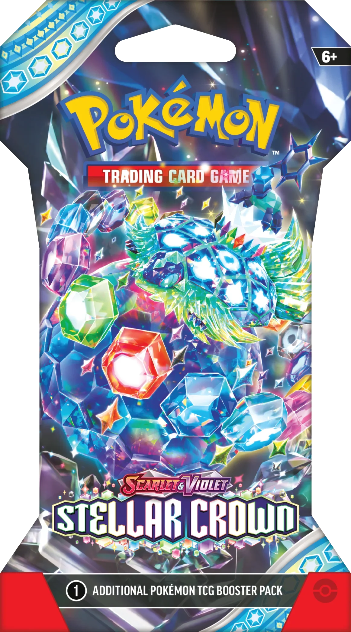 Pokemon TCG - Scarlet & Violet - Stellar Crown - Sleeved Booster Pack, image 2
