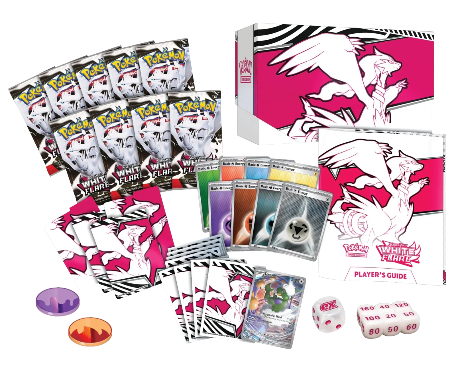 Pokemon TCG - Scarlet & Violet - White Flare - Elite Trainer Box - Image 2