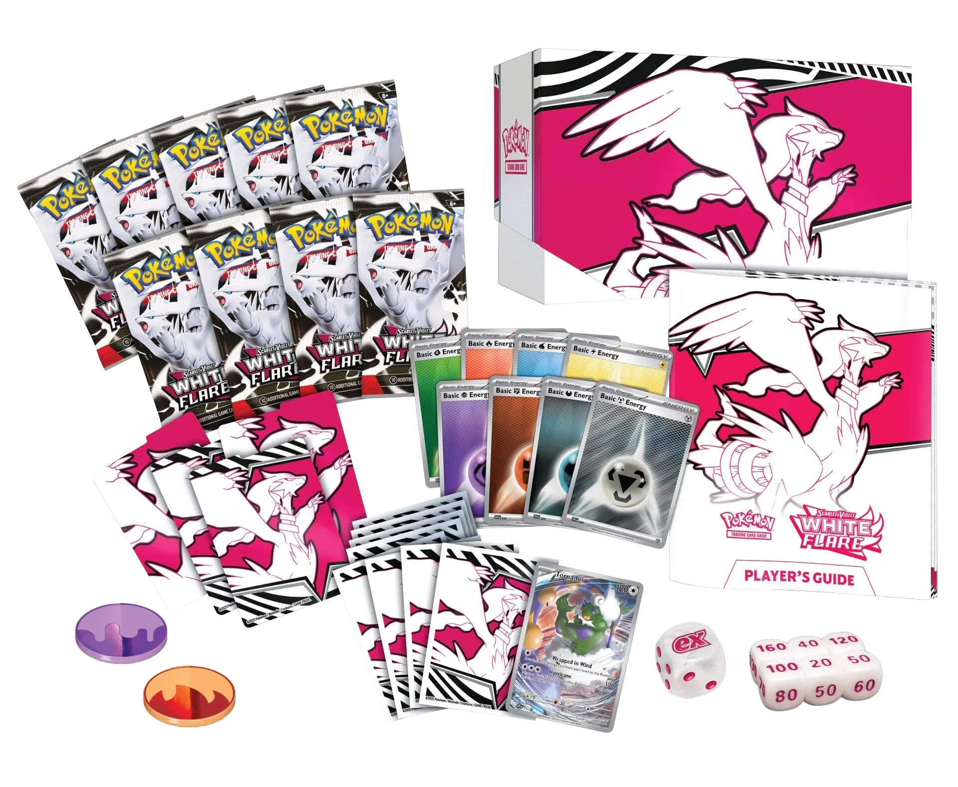 Pokemon TCG - Scarlet & Violet - White Flare - Elite Trainer Box, image 2