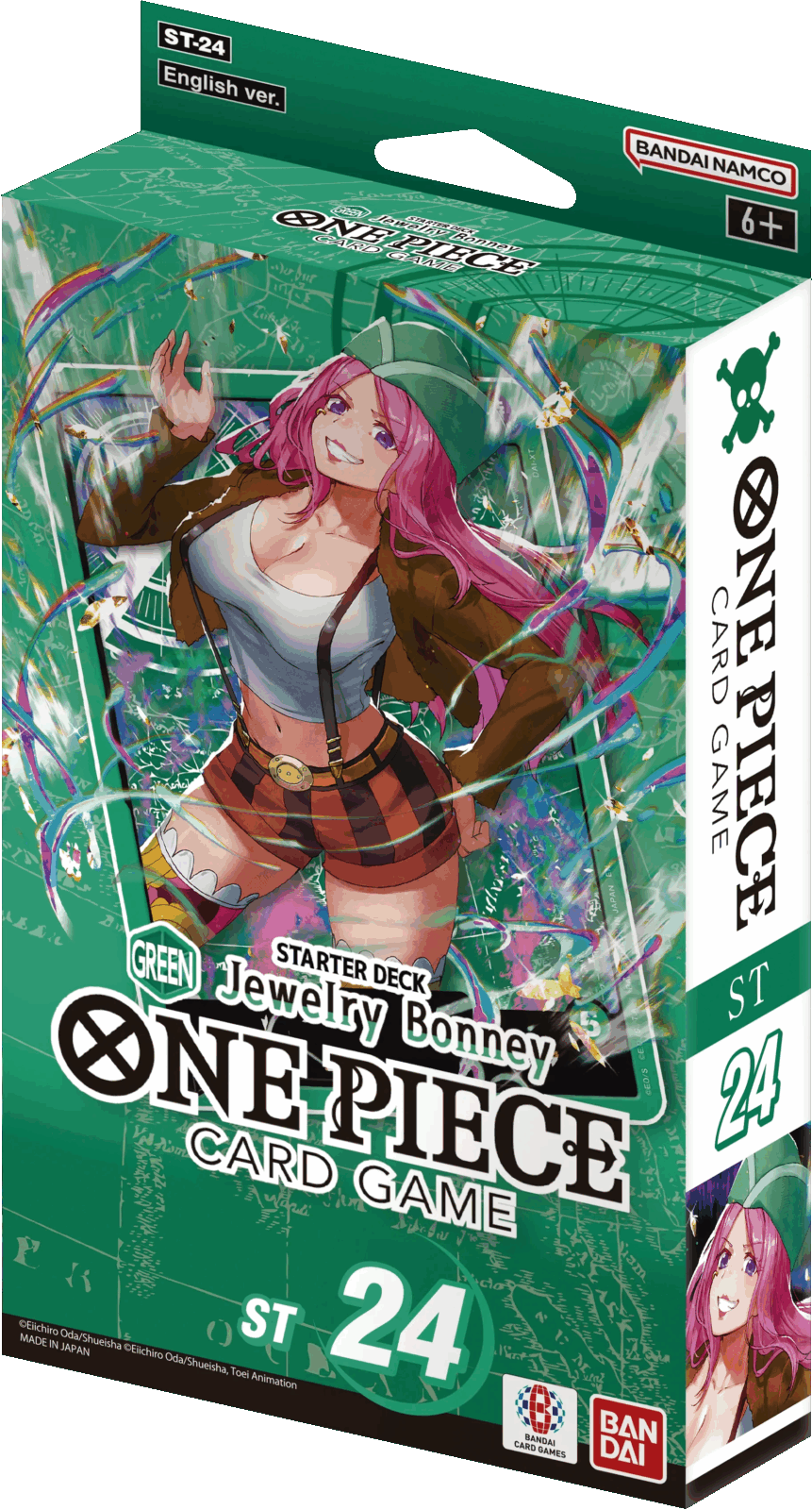 ST24_PKG_dummy-scaled-1 One Piece TCG - Starter Deck - (Green) Jewelry Bonney (ST-24)