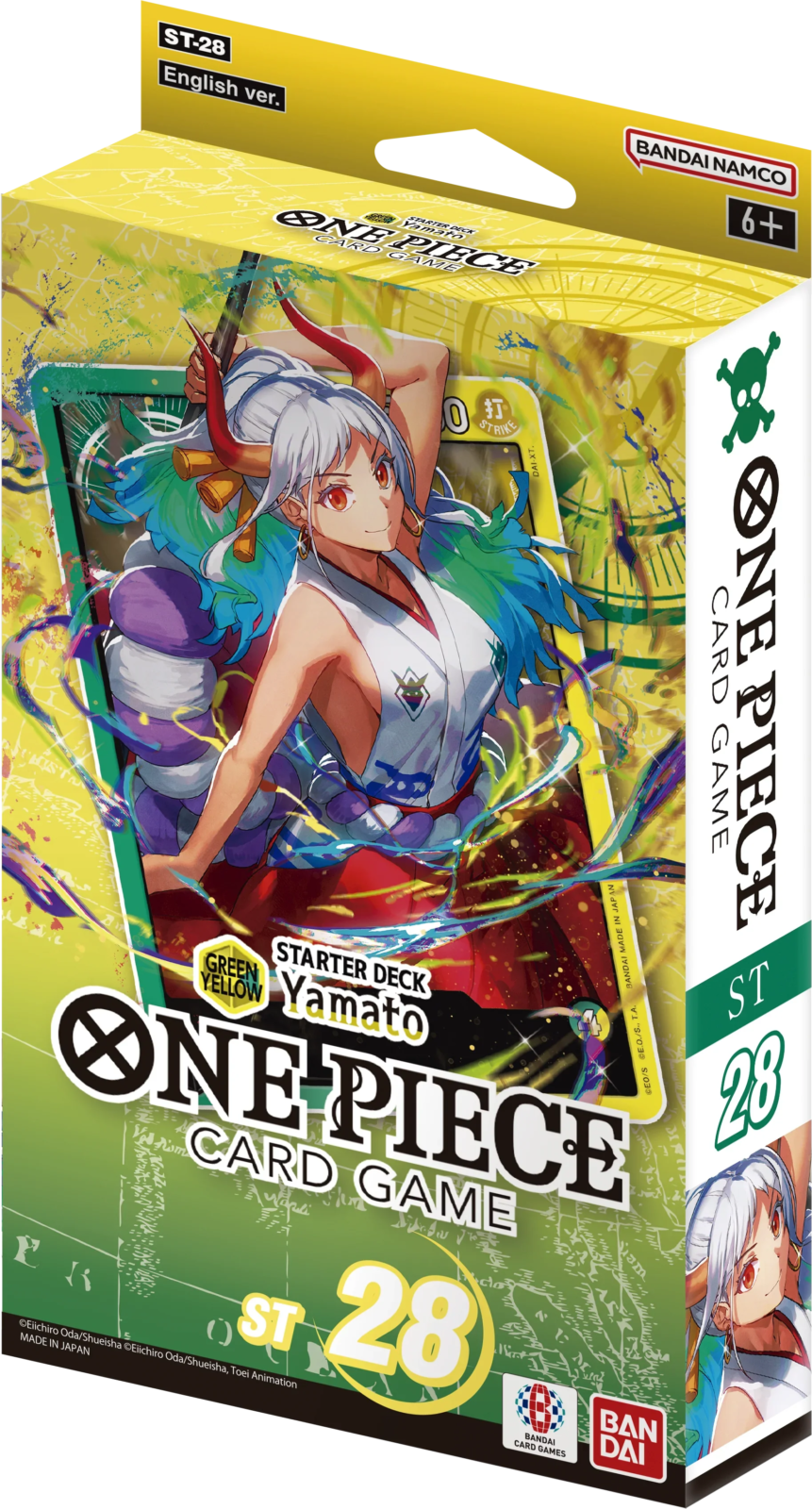 ST28_PKG_dummy_2-scaled-1 One Piece TCG - Starter Deck - (Green-Yellow) Yamato (ST-28)