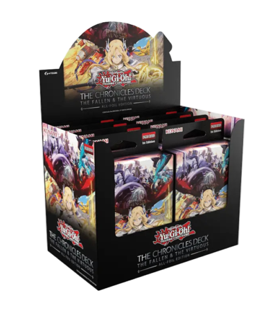 Yu-Gi-Oh! - The Chronicles Deck - The Fallen & The Virtuous - CDU (8x Decks)