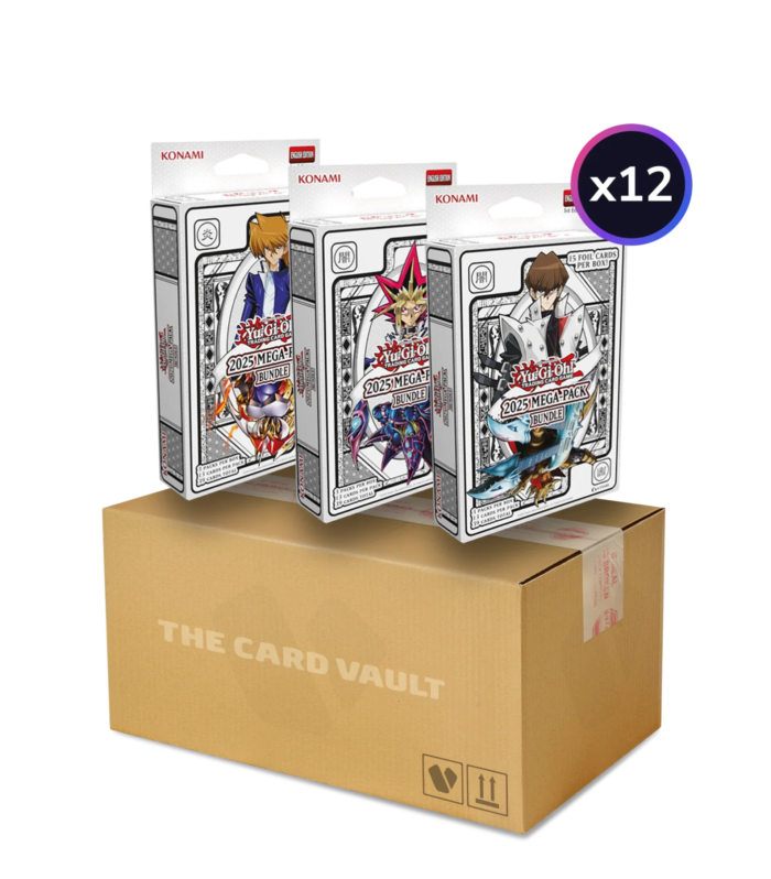 Yu-Gi-Oh! - 2025 Mega-Pack - Tuckbox Bundle Display Case (12x Bundles)