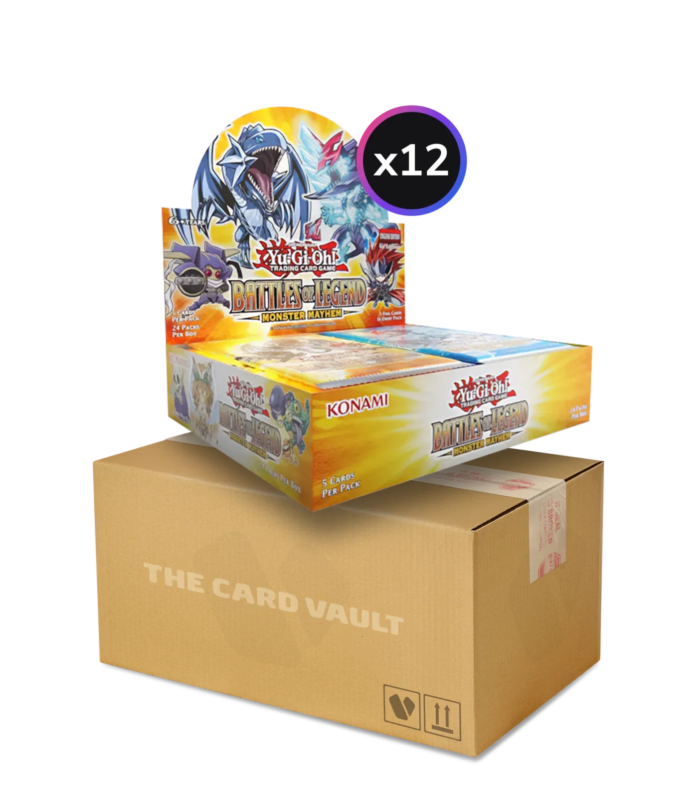 Yu-Gi-Oh! - Battle of Legend: Monster Mayhem - Display Case (12x Booster Boxes) (1st Edition)