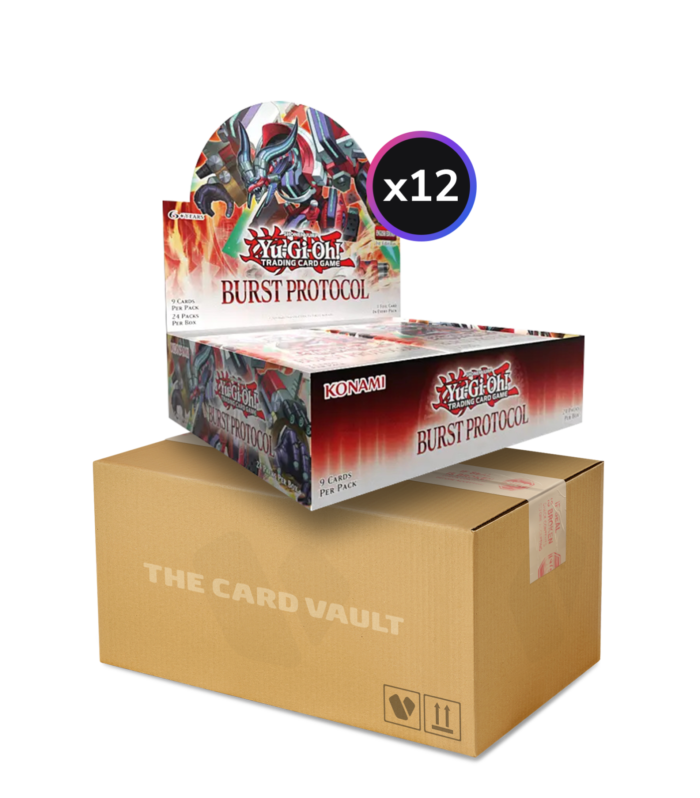 Yu-Gi-Oh! - Burst Protocol - Display Case (12x Booster Boxes) (1st Edition)