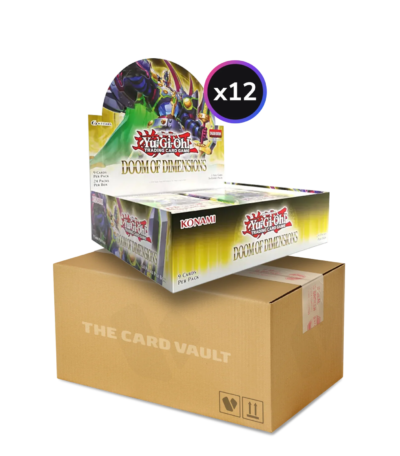 Yu-Gi-Oh! - Doom of Dimensions - Display Case (12x Booster Boxes) (1st Edition)