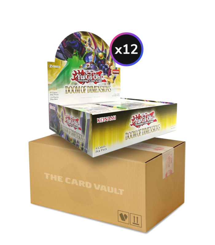 Yu-Gi-Oh! - Doom of Dimensions - Display Case (12x Booster Boxes) (1st Edition)