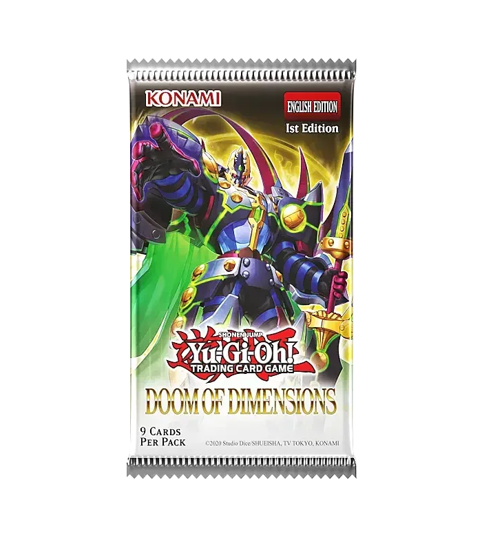 Yu-Gi-Oh! - Doom of Dimensions - Booster Pack (1st Edition)