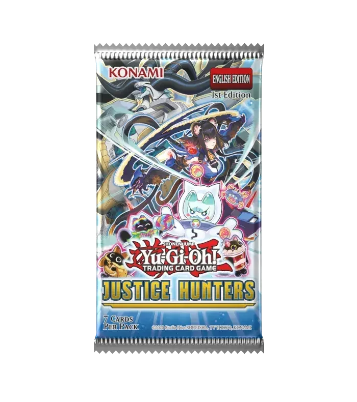 Yu-Gi-Oh! - Justice Hunters - Booster Pack (1st Edition)