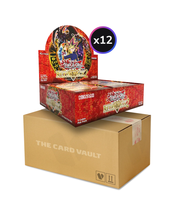 Yu-Gi-Oh! - Retro Pack 2 - Display Case (12x Booster Boxes) (Reprint Edition)