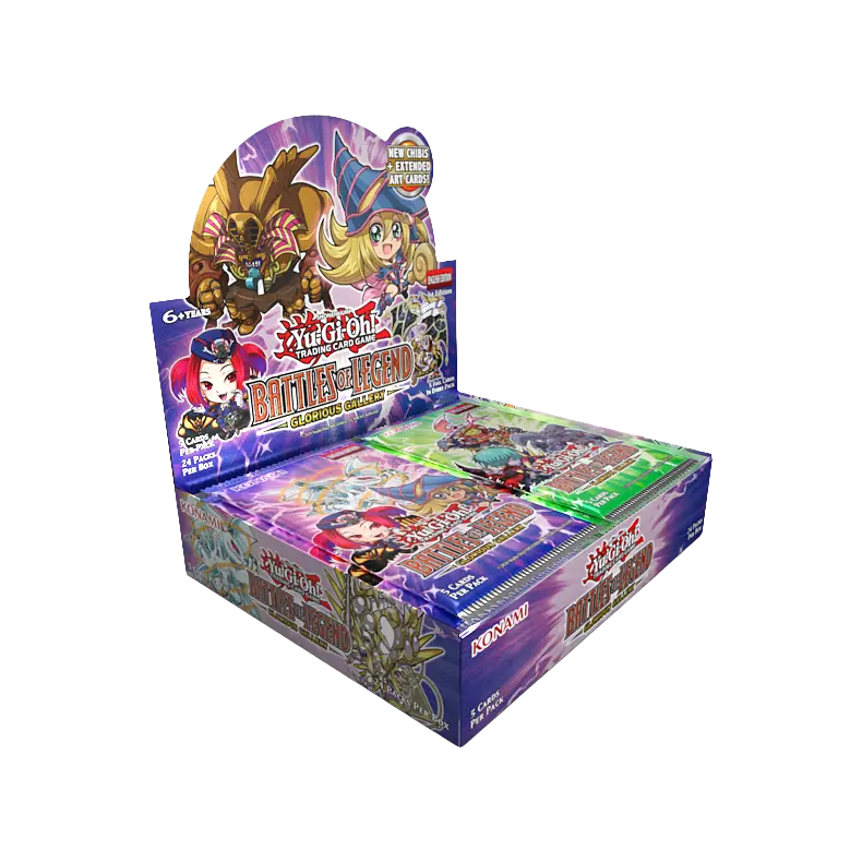 Yu-Gi-Oh! - Battles of Legend: Glorious Gallery - Booster Box (24x Packs) (1st Edition), image 3
